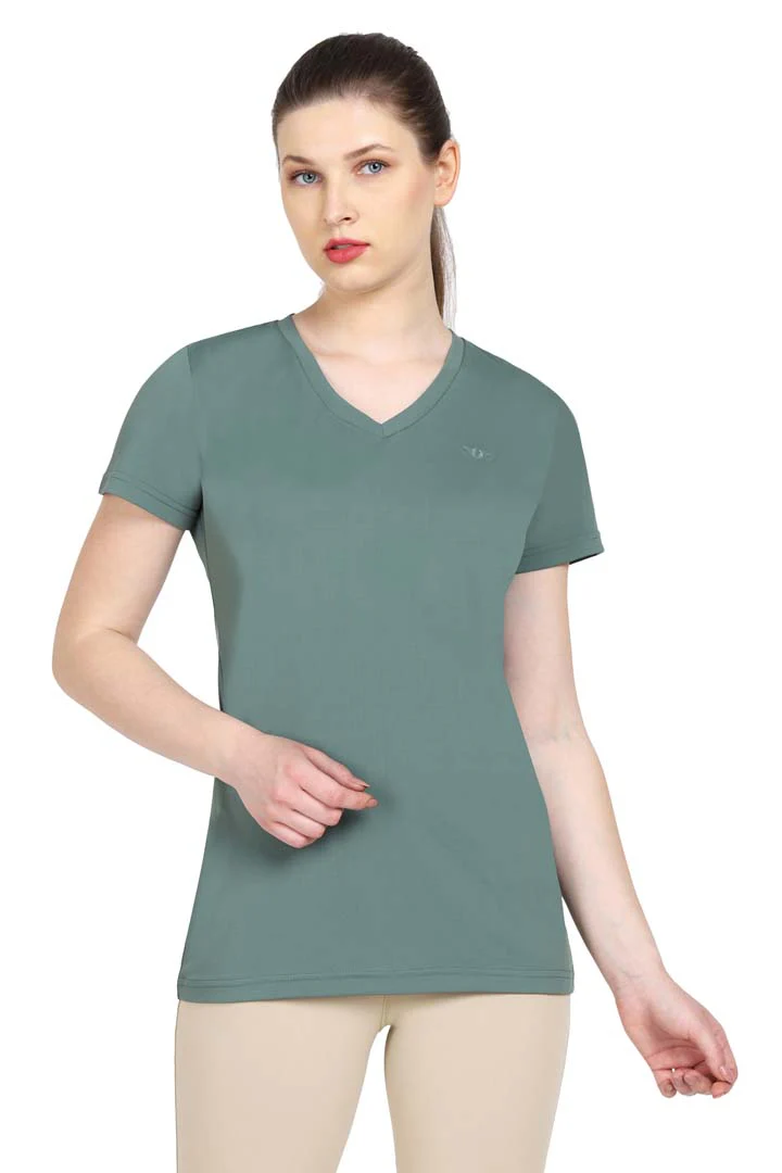 TuffRider Ladies Taylor Tee Short Sleeve T-Shirt - Image 10