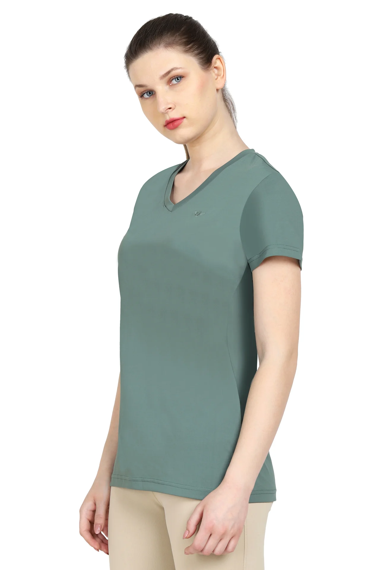 TuffRider Ladies Taylor Tee Short Sleeve T-Shirt - Image 11