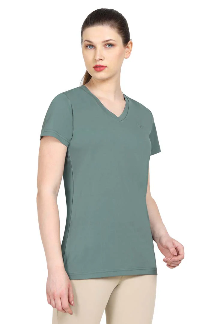 TuffRider Ladies Taylor Tee Short Sleeve T-Shirt - Image 12