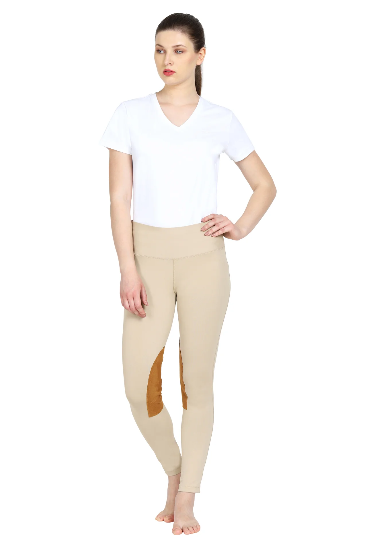 TuffRider Ladies Taylor Tee Short Sleeve T-Shirt - Image 2