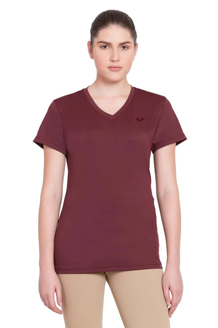 TuffRider Ladies Taylor Tee Short Sleeve T-Shirt - Image 21
