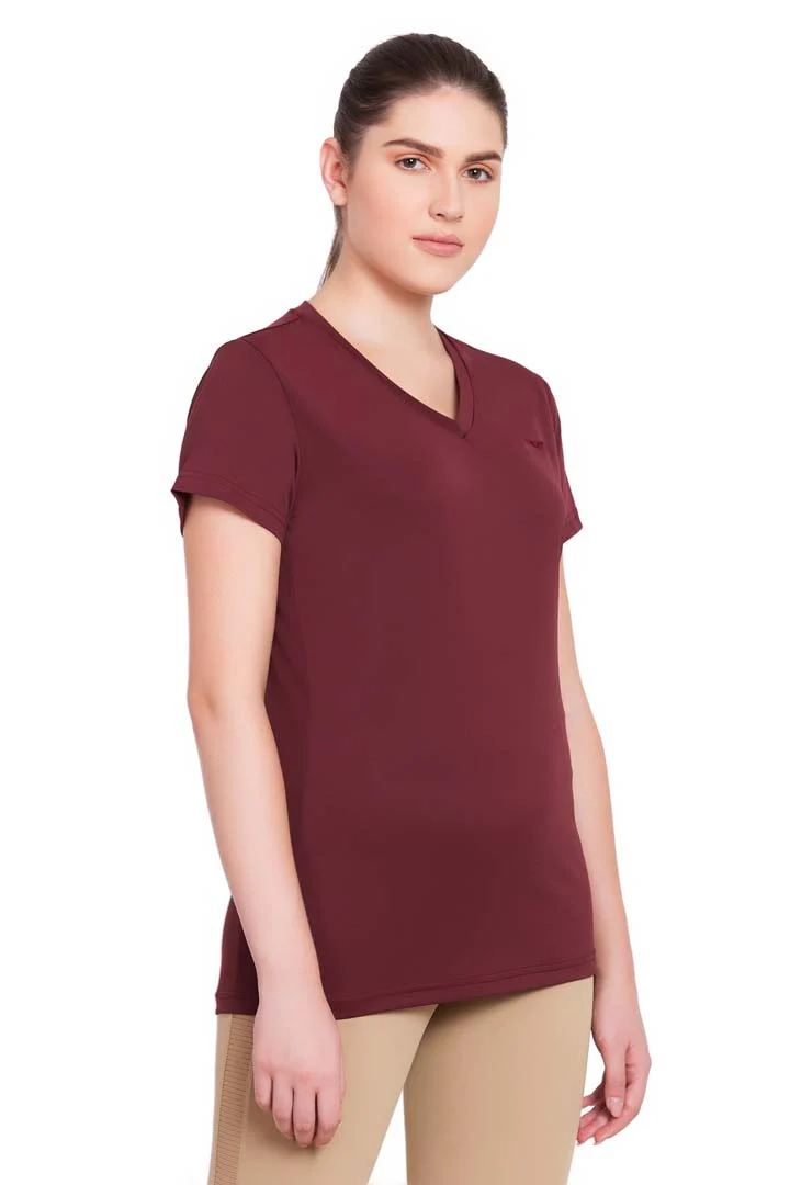TuffRider Ladies Taylor Tee Short Sleeve T-Shirt - Image 23