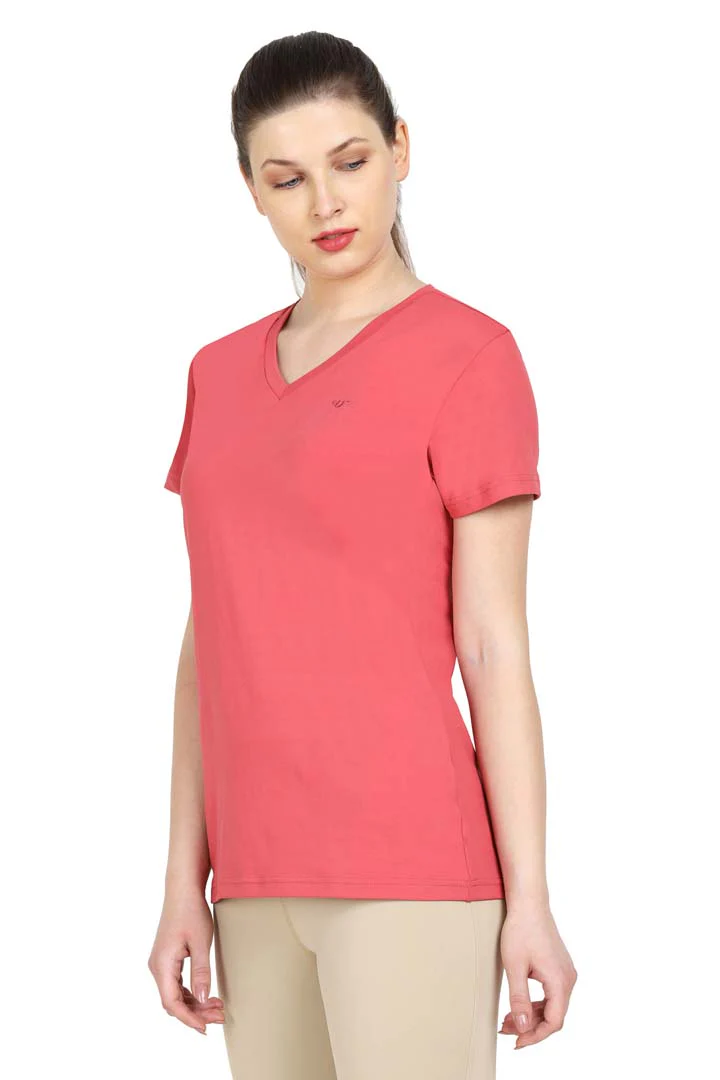 TuffRider Ladies Taylor Tee Short Sleeve T-Shirt - Image 28