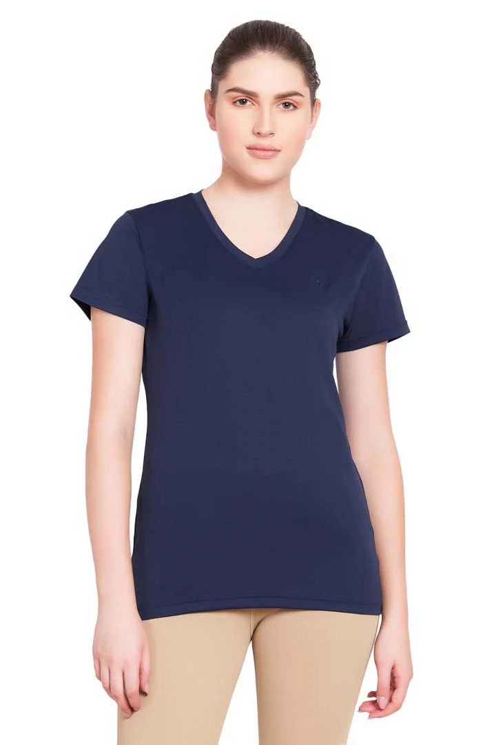 TuffRider Ladies Taylor Tee Short Sleeve T-Shirt - Image 3