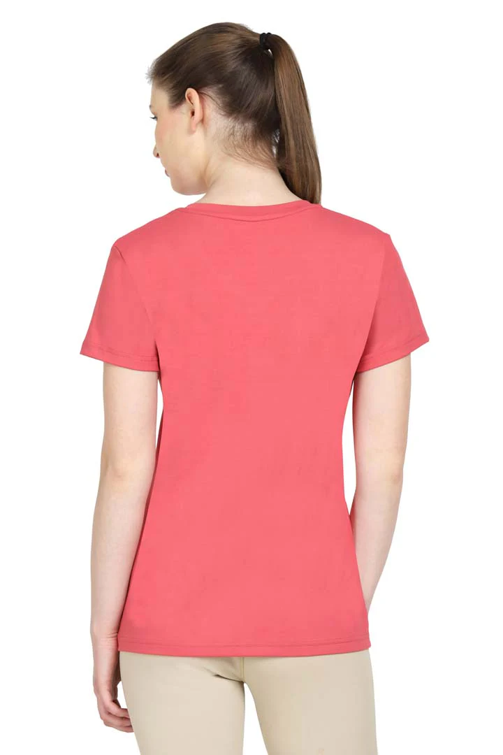 TuffRider Ladies Taylor Tee Short Sleeve T-Shirt - Image 30