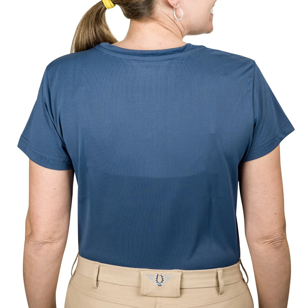 TuffRider Ladies Taylor Tee Short Sleeve T-Shirt - Image 33