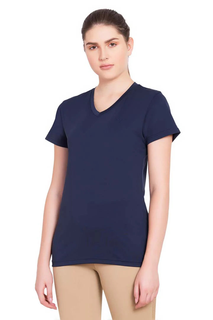 TuffRider Ladies Taylor Tee Short Sleeve T-Shirt - Image 4