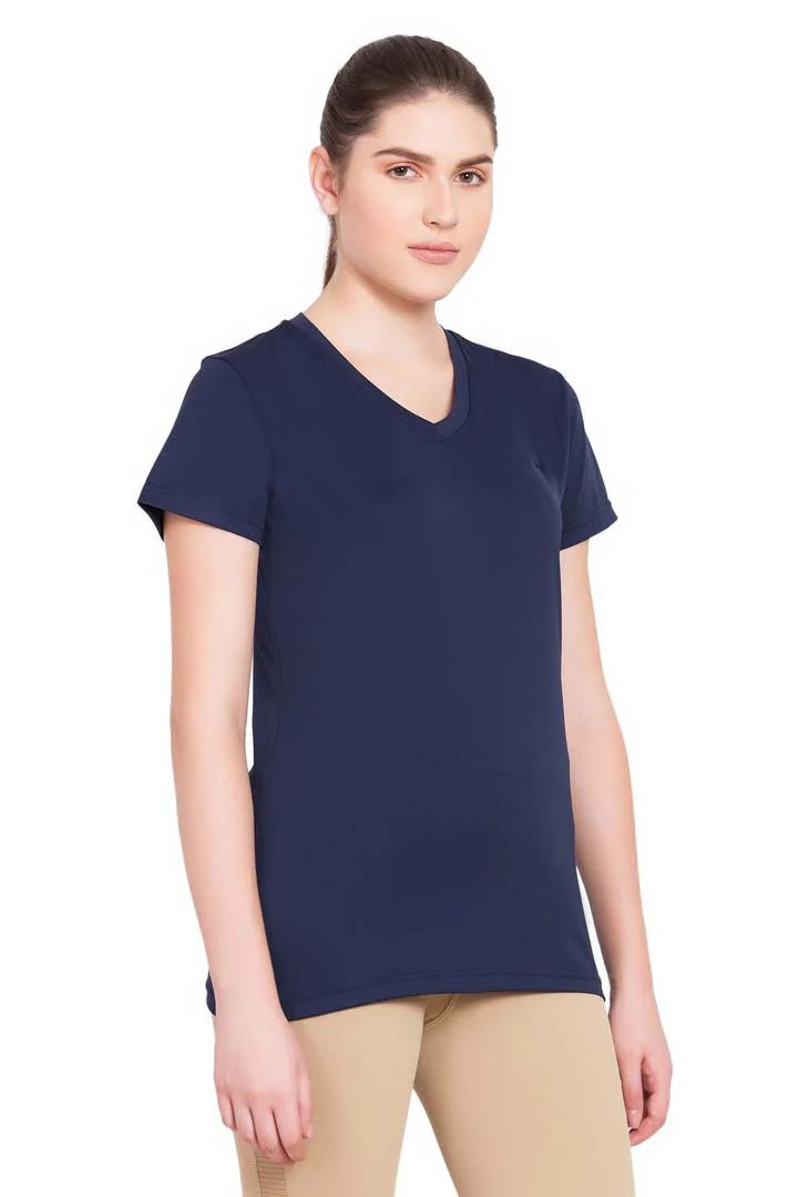 TuffRider Ladies Taylor Tee Short Sleeve T-Shirt - Image 5