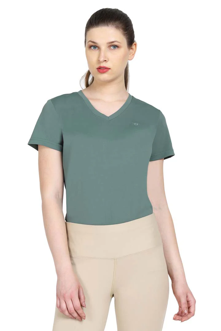 TuffRider Ladies Taylor Tee Short Sleeve T-Shirt - Image 9