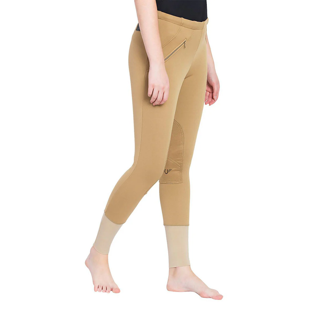 TuffRider Ladies Unifleece Pull-On Winter Breeches - Image 3