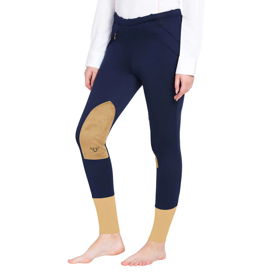 TuffRider Ladies Unifleece Pull-On Winter Breeches - Image 7