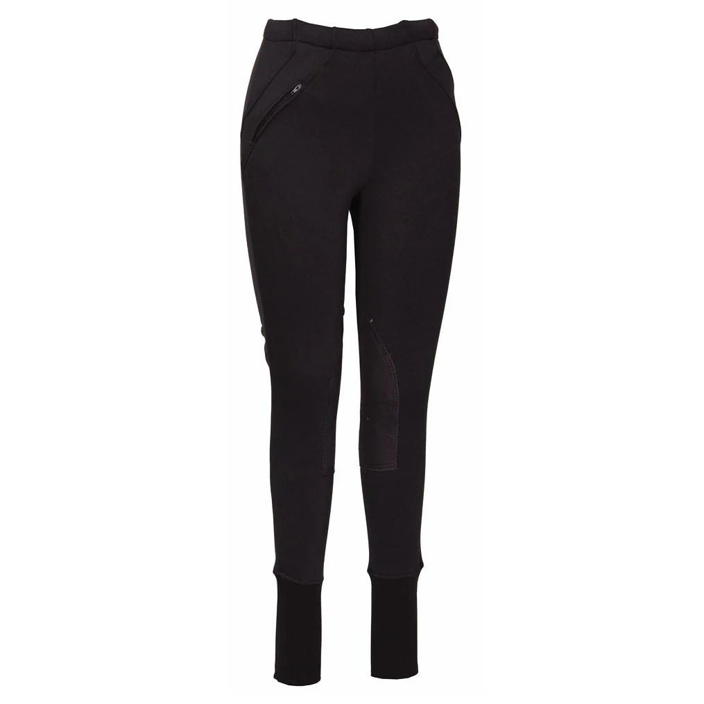 TuffRider Ladies Unifleece Pull-On Winter Breeches - Image 8