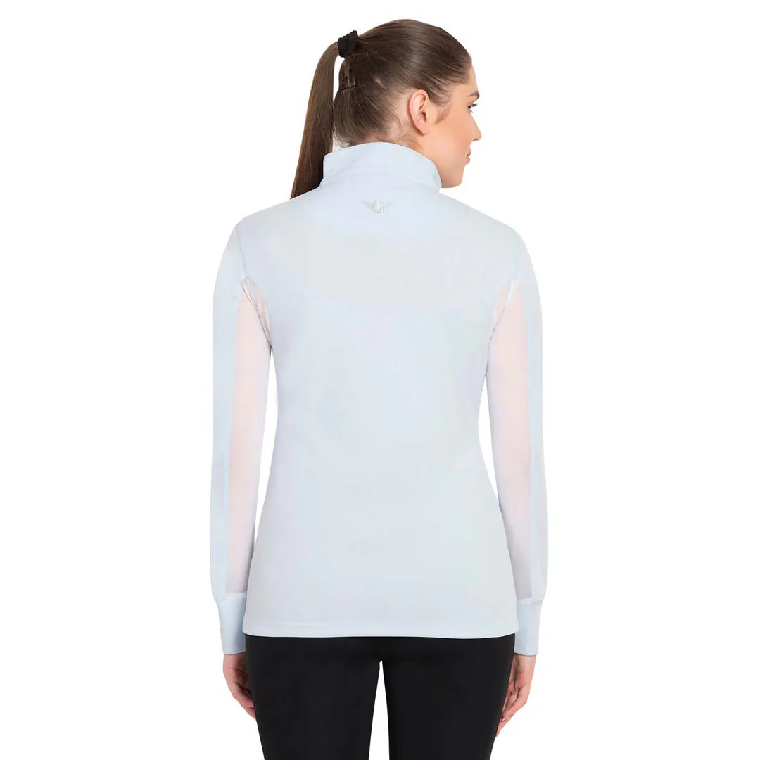 TuffRider Ladies Long Sleeve Ventilated Technical Sport Shirt – UV Protection, Quick-Dry, Mesh Undersleeves - Image 11