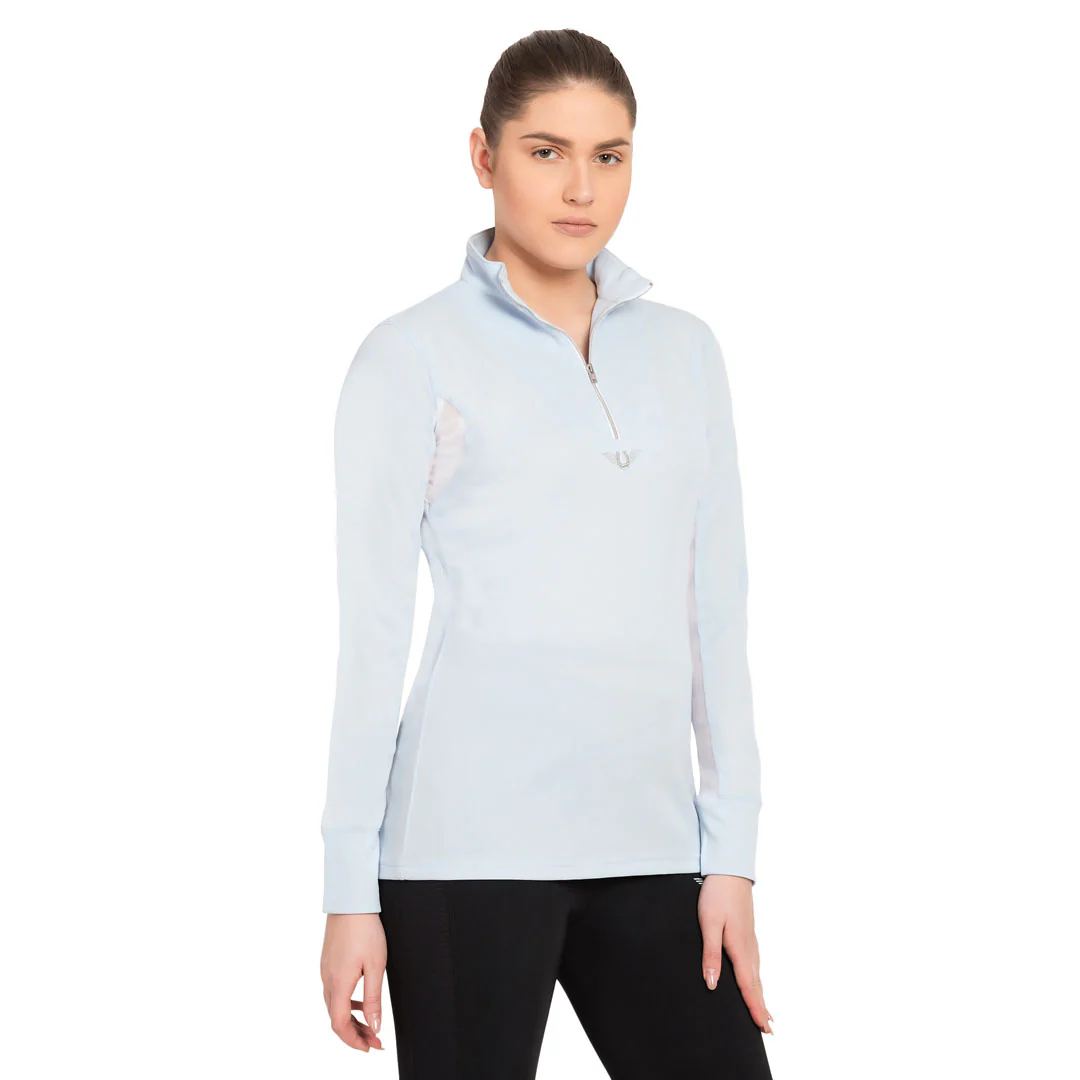 TuffRider Ladies Long Sleeve Ventilated Technical Sport Shirt – UV Protection, Quick-Dry, Mesh Undersleeves - Image 13