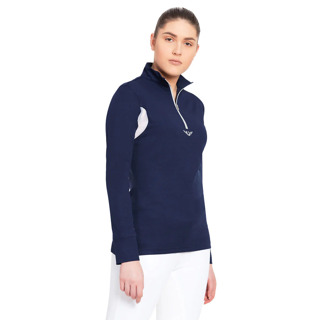 TuffRider Ladies Long Sleeve Ventilated Technical Sport Shirt – UV Protection, Quick-Dry, Mesh Undersleeves - Image 16