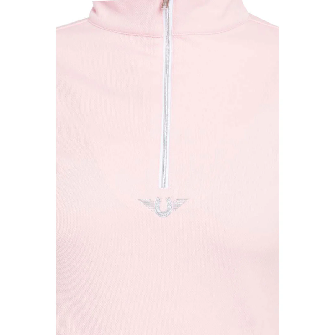 TuffRider Ladies Long Sleeve Ventilated Technical Sport Shirt – UV Protection, Quick-Dry, Mesh Undersleeves - Image 33