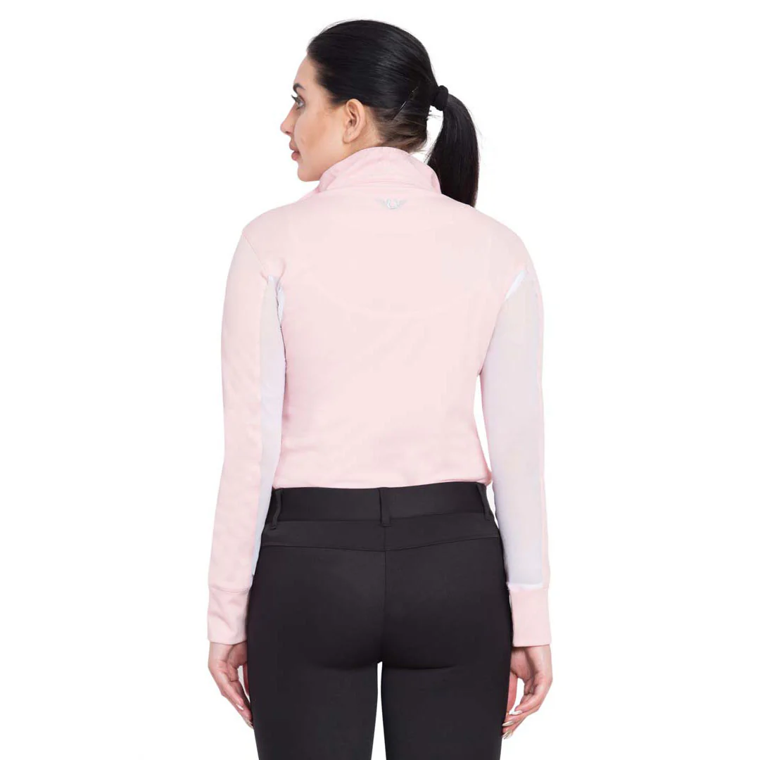 TuffRider Ladies Long Sleeve Ventilated Technical Sport Shirt – UV Protection, Quick-Dry, Mesh Undersleeves - Image 35