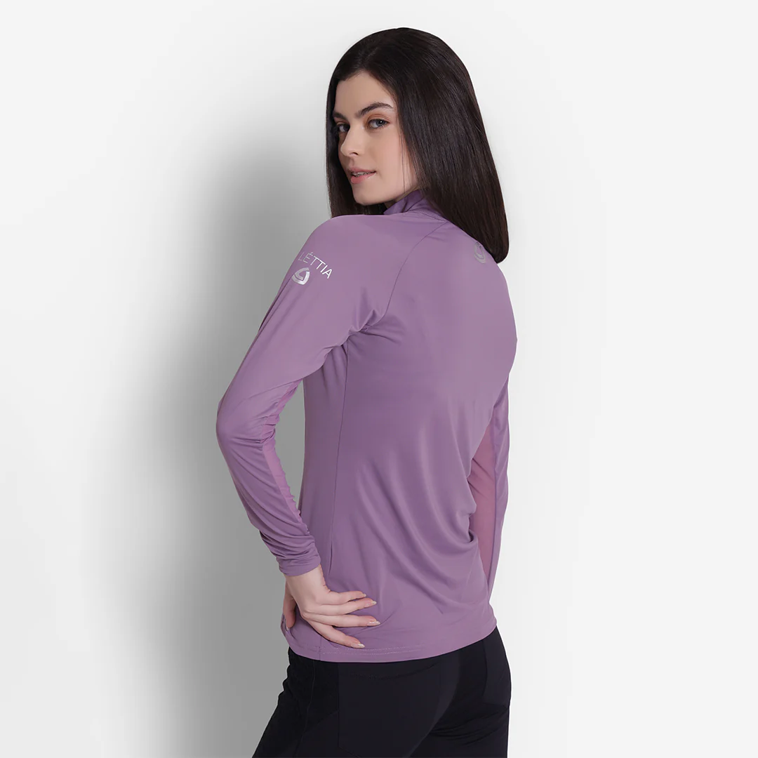Lettia EquiFine Ladies Long Sleeve Sun Shirt - Image 10