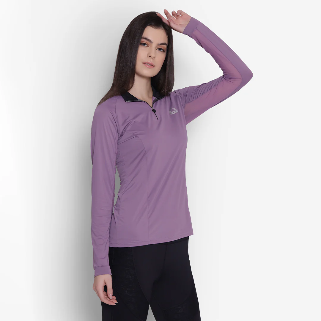 Lettia EquiFine Ladies Long Sleeve Sun Shirt - Image 11