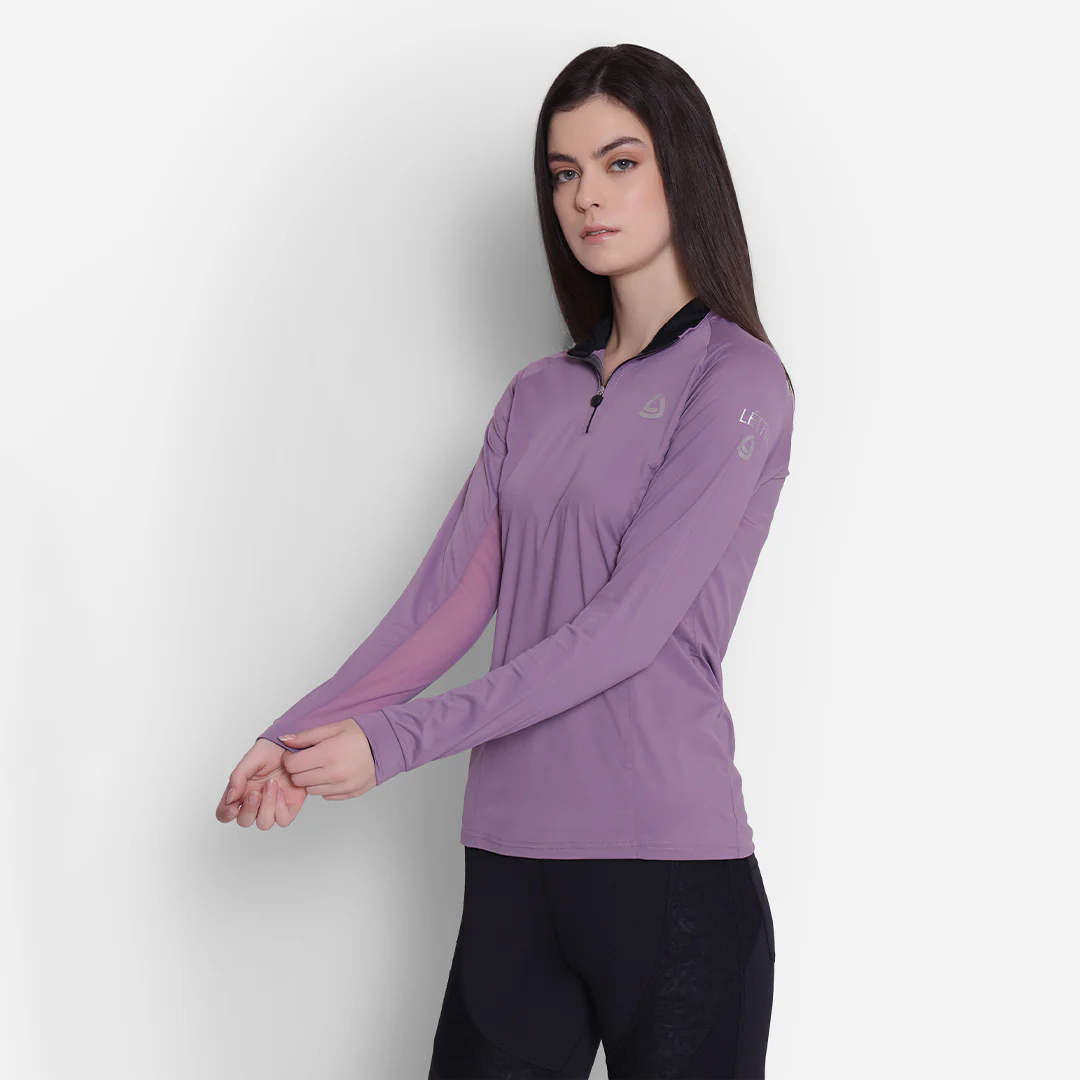 Lettia EquiFine Ladies Long Sleeve Sun Shirt - Image 12
