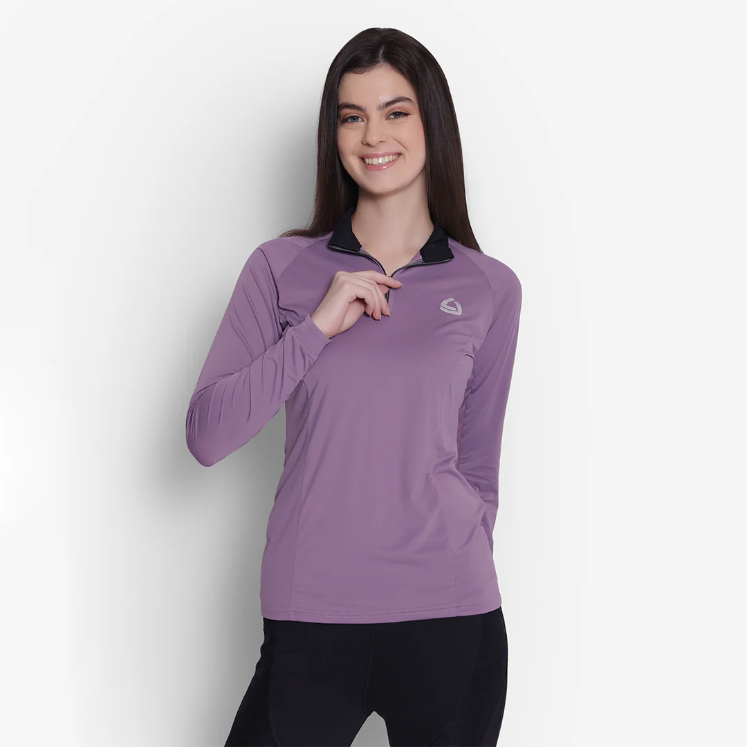 Lettia EquiFine Ladies Long Sleeve Sun Shirt - Image 8