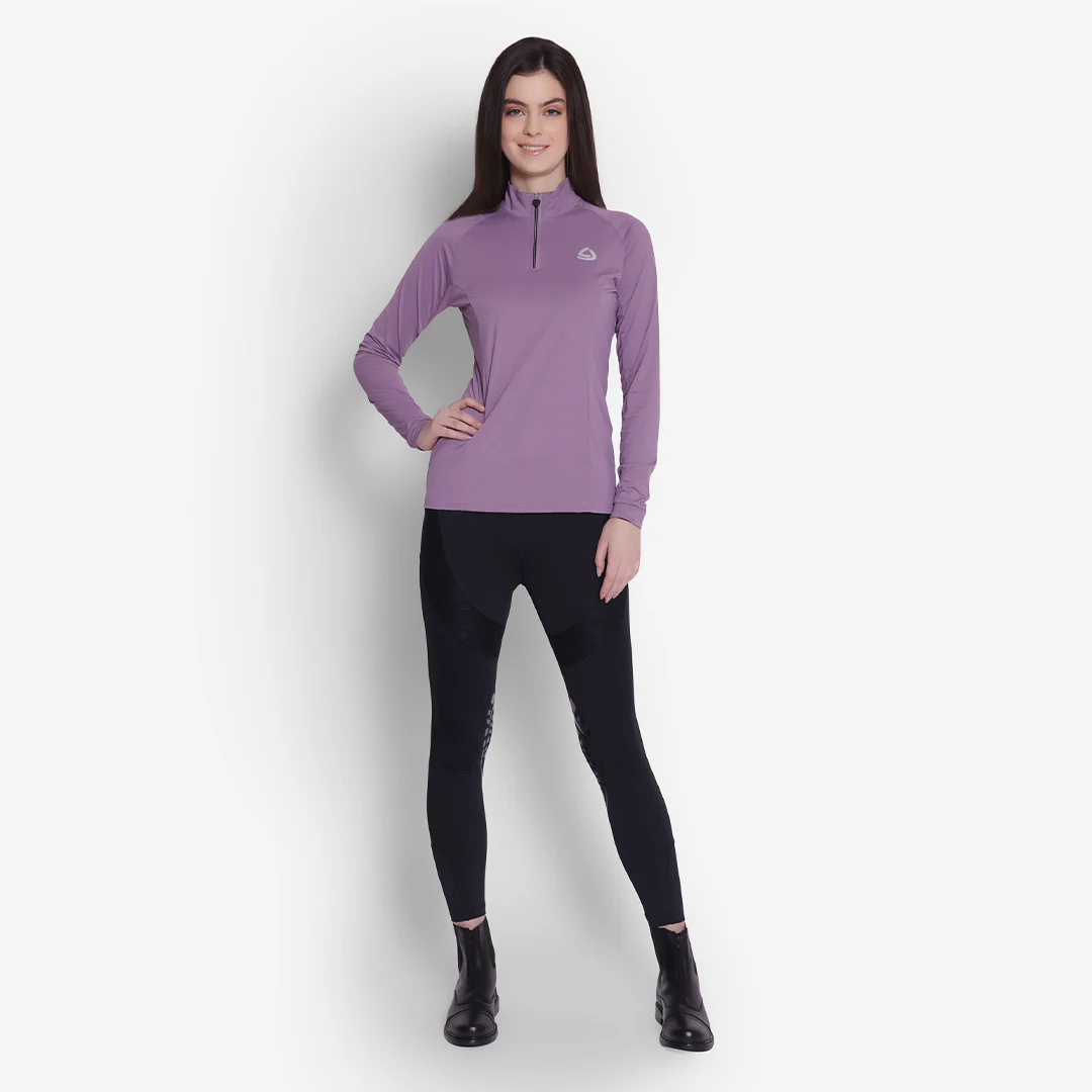 Lettia EquiFine Ladies Long Sleeve Sun Shirt - Image 9
