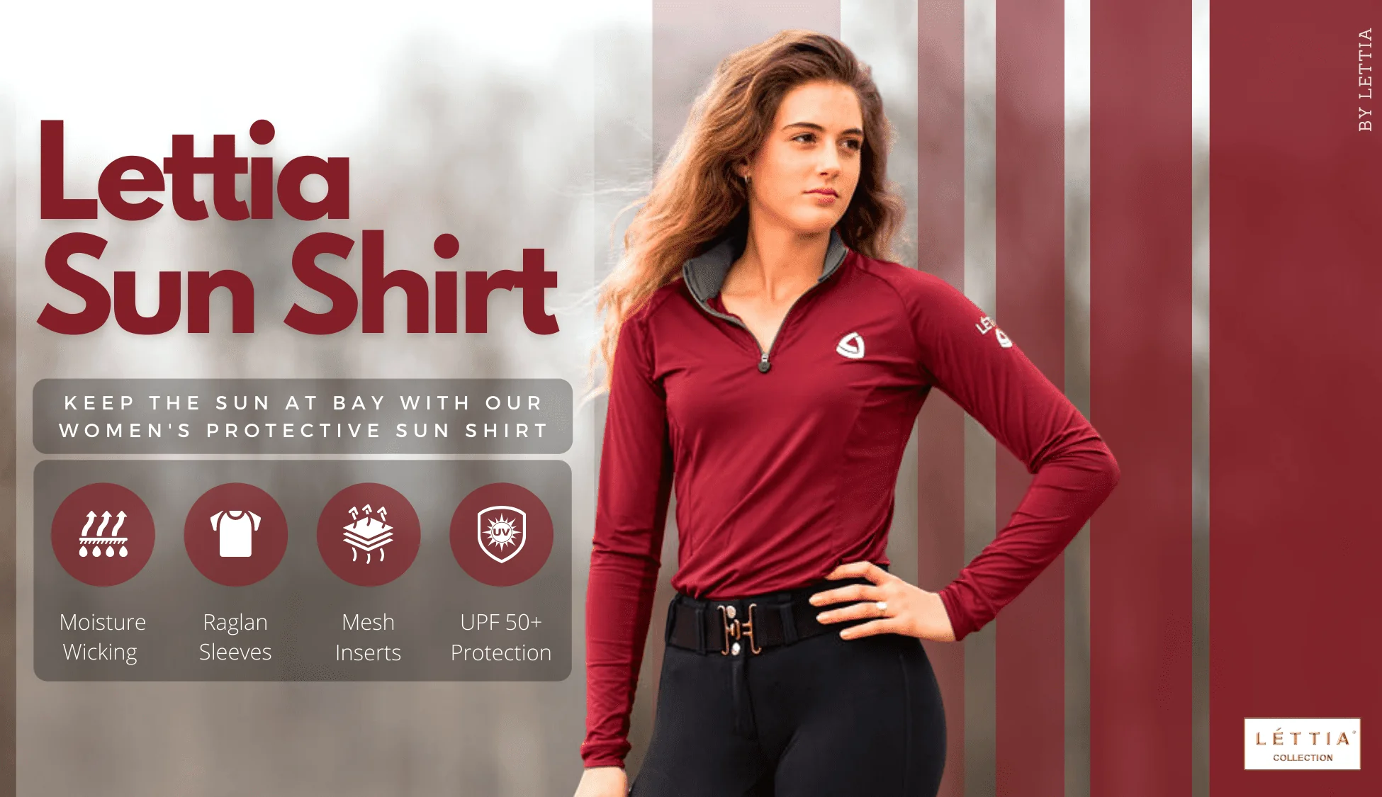 Lettia Ladies Shadow Sun Shirt - Image 28