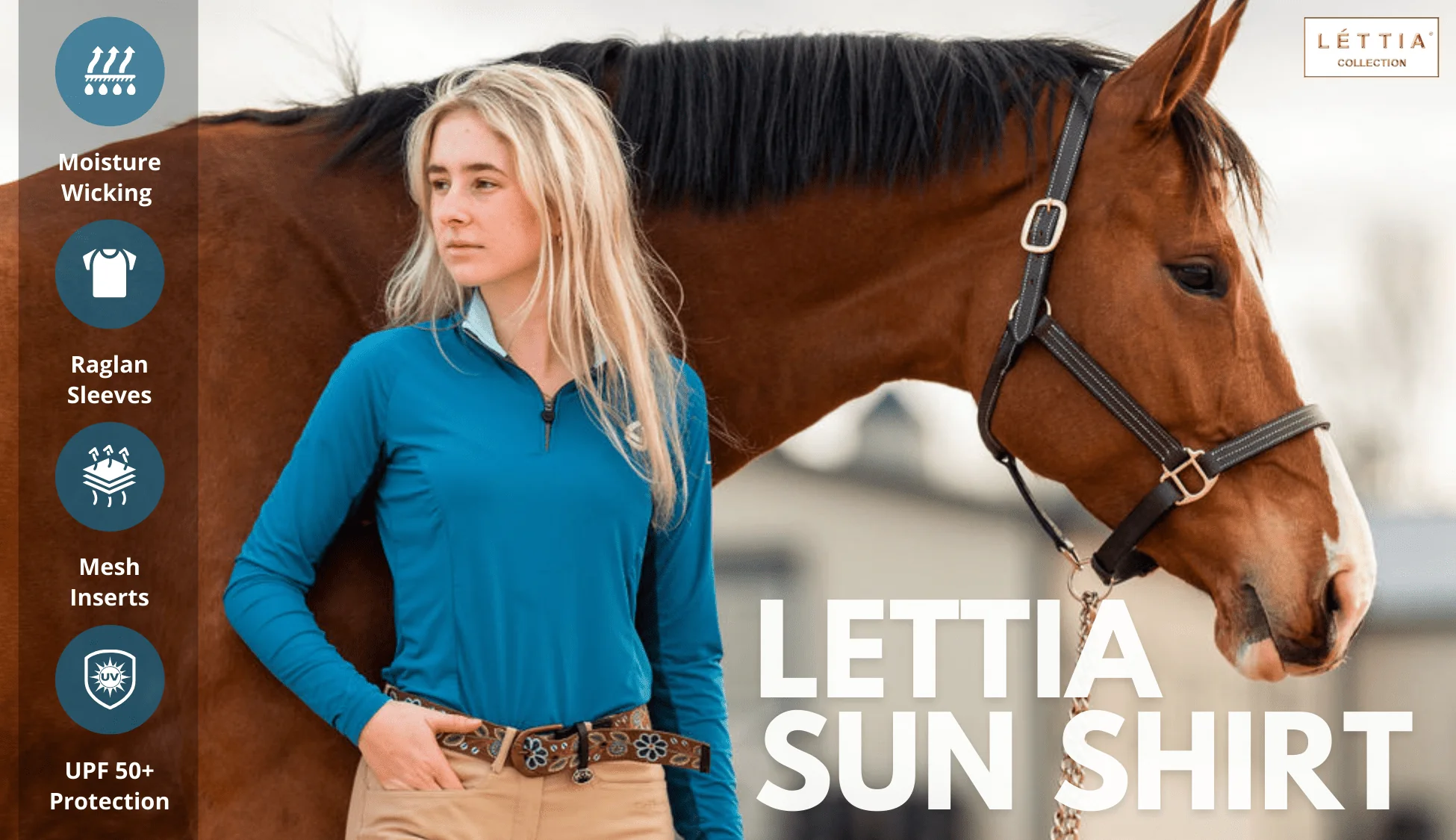 Lettia Ladies Shadow Sun Shirt - Image 30