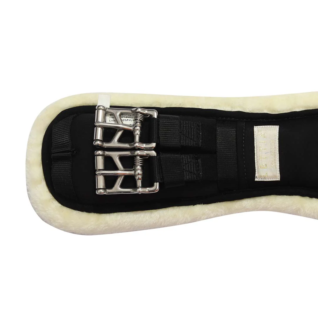 Lettia Memory Foam Dressage Sherpa Fleece Clik Girth - Image 3