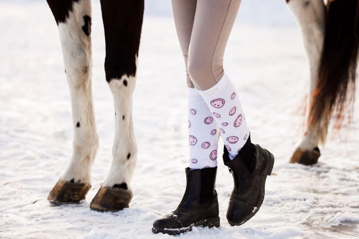 Lettia Smiley Boot Sock - Image 2