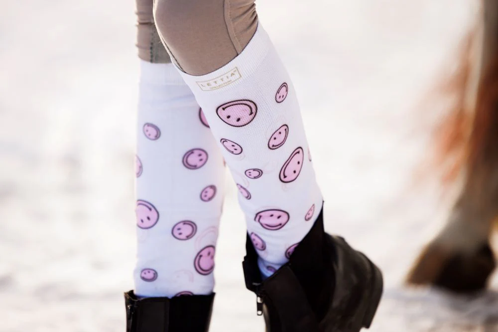 Lettia Smiley Boot Sock - Image 3