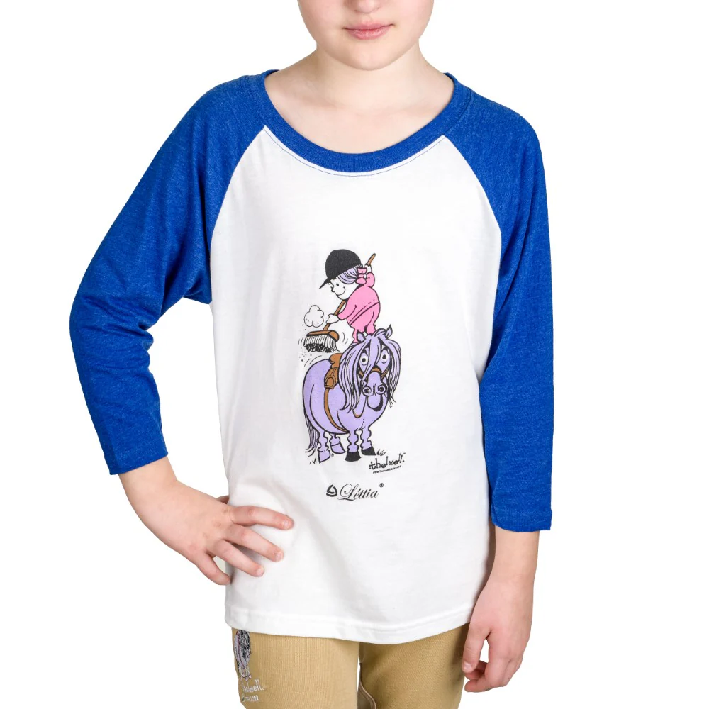 Lettia Thelwell Youth 3/4 Tee - Image 3