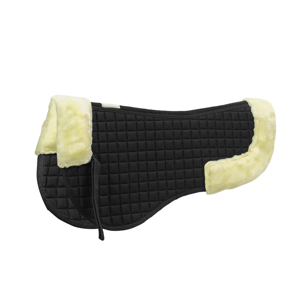 Lettia Coolmax Sherpa Quilted Half Pad w/ Trim - Image 2