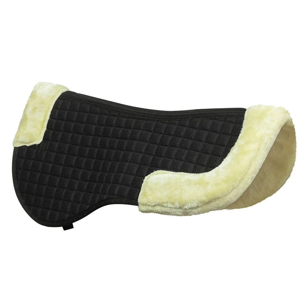 Lettia Coolmax Sherpa Quilted Half Pad w/ Trim - Image 3