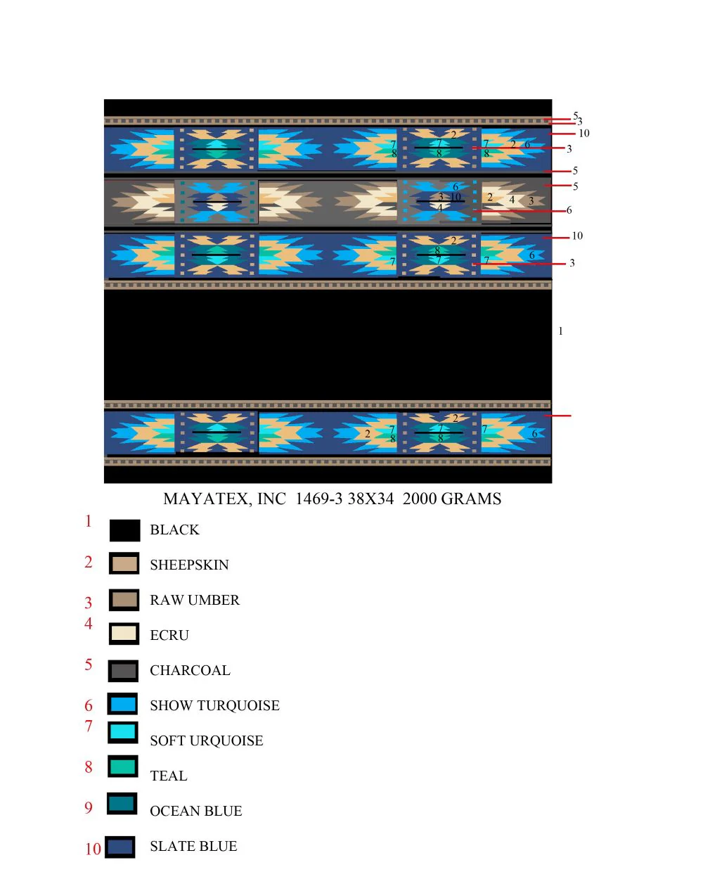 Mayatex Sand Hill Saddle Bankets - Image 3