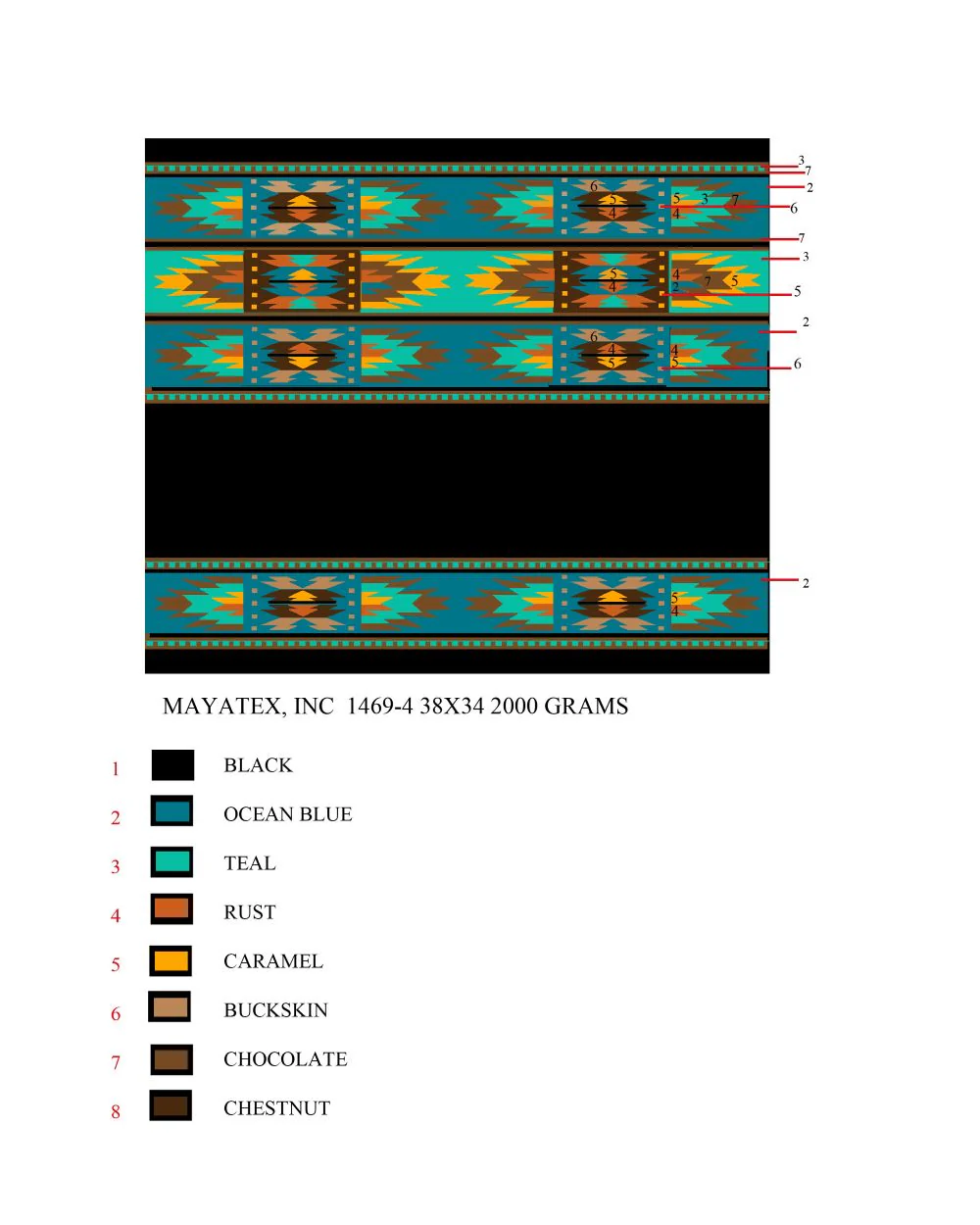 Mayatex Sand Hill Saddle Bankets - Image 4