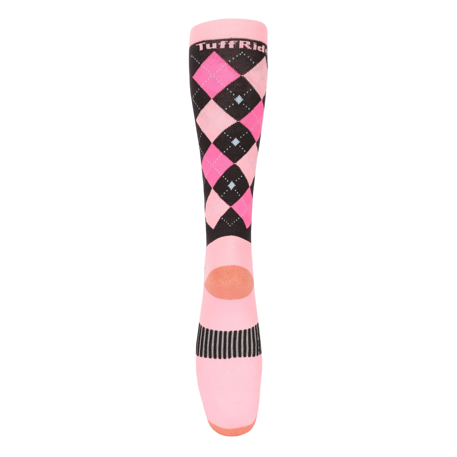 TuffRider NEON VENTILATED ARGYLE SOCKS - Image 3