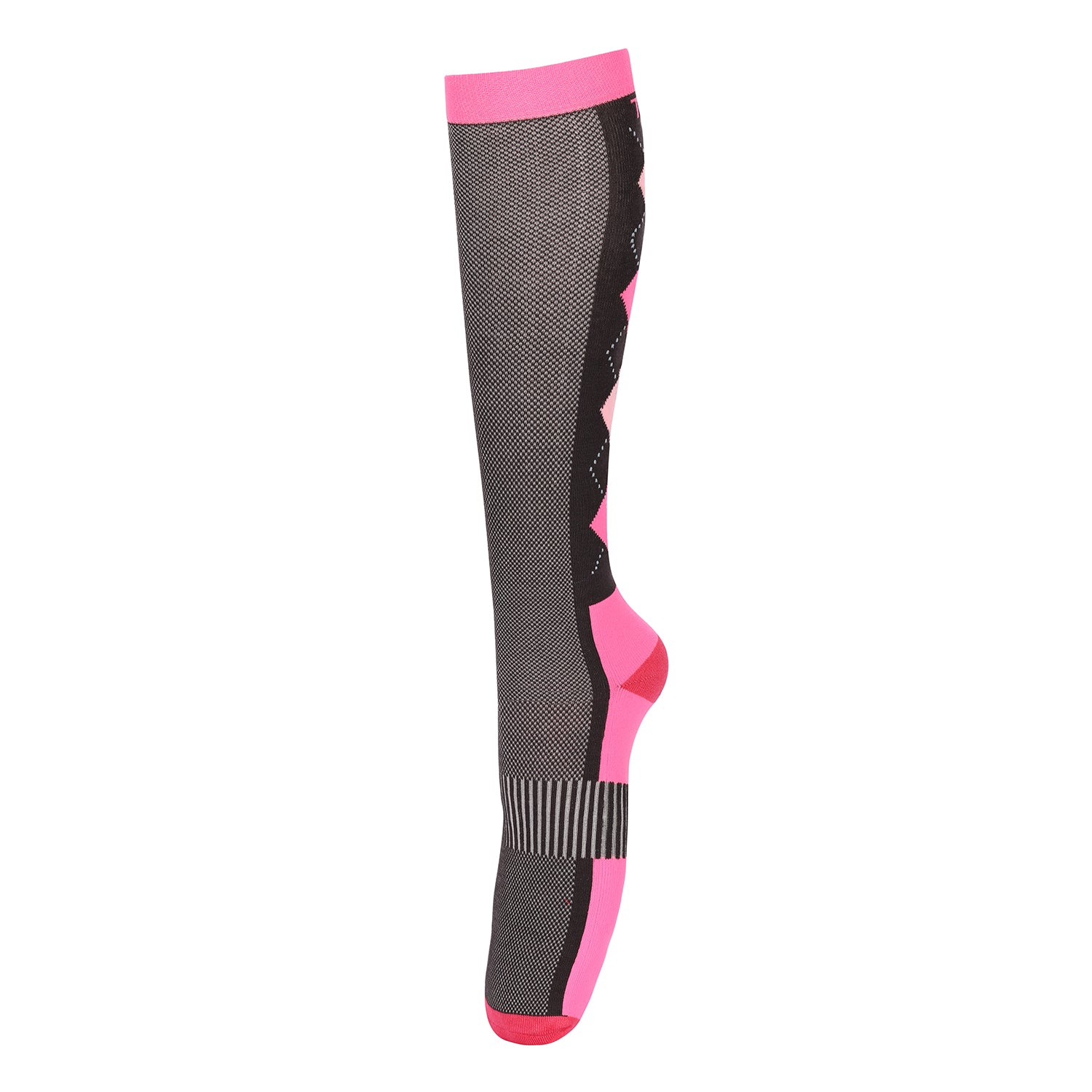 TuffRider NEON VENTILATED ARGYLE SOCKS - Image 7