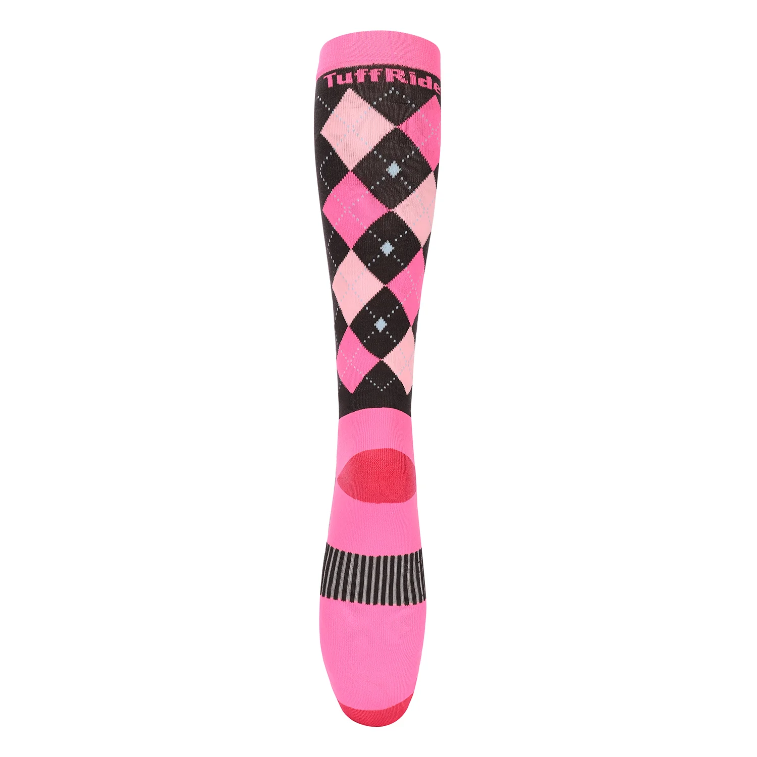 TuffRider NEON VENTILATED ARGYLE SOCKS - Image 9