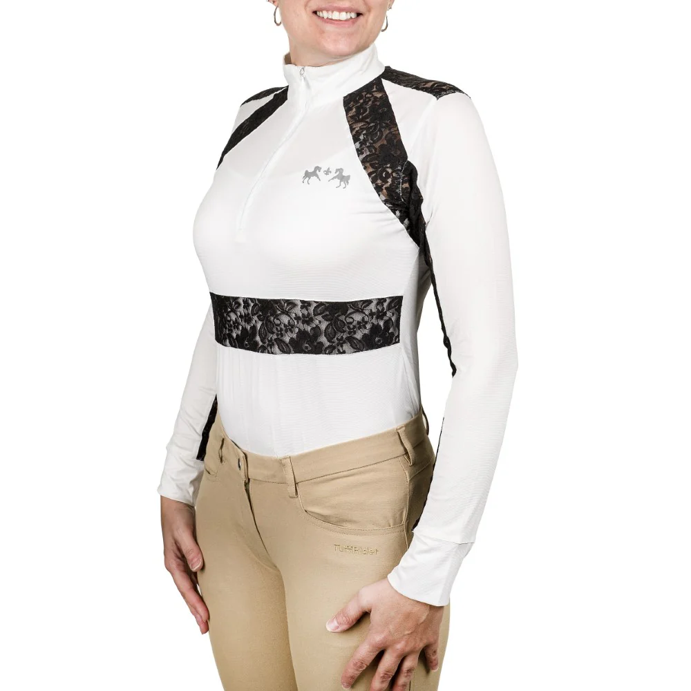 Spicy Girl Cinnamon Long Sleeve Show Shirt by EC - Image 3