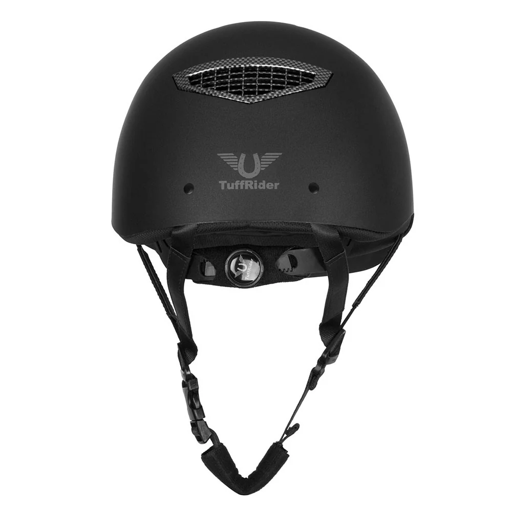 TuffRider Starter Helmet with Carbon Fiber Print Grill - Image 5