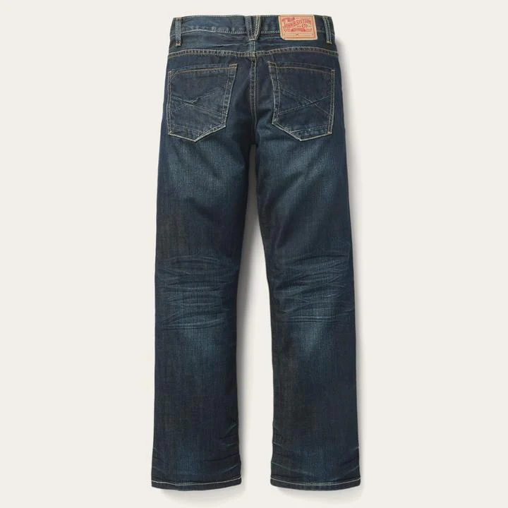 Stetson Men's 1312 Fit Jeans With A Pieced Back Pocket - Image 3