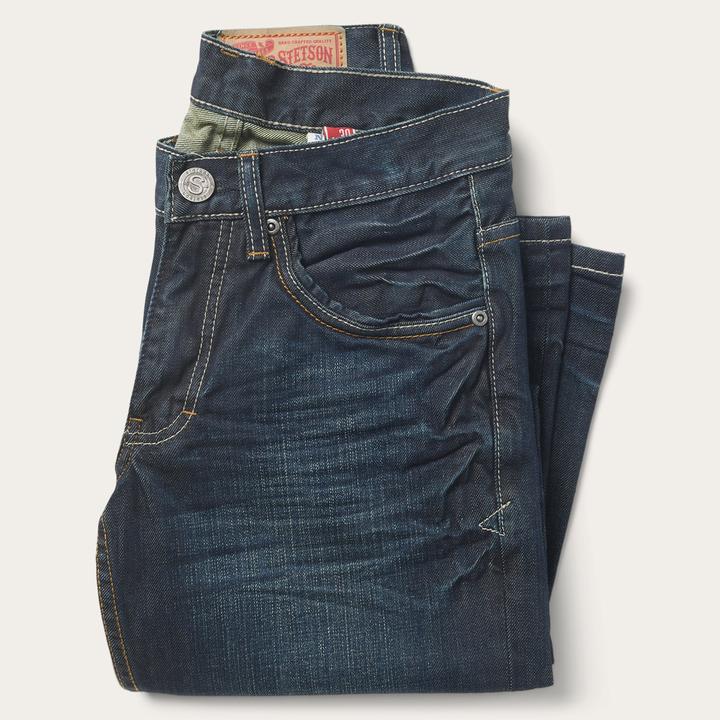 Stetson Men's 1312 Fit Jeans With A Pieced Back Pocket - Image 4