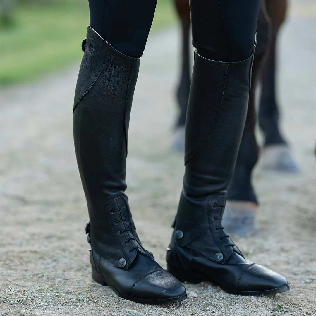 The Hinterland TuffRider Ladies Convertible Riding Boots – Use as Paddock or Tall Boots - Image 4