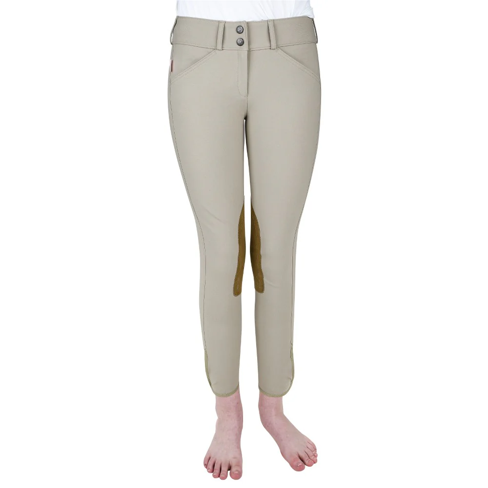 The Tailored Sportsman Girls Front Zip Trophy Breech - Image 2