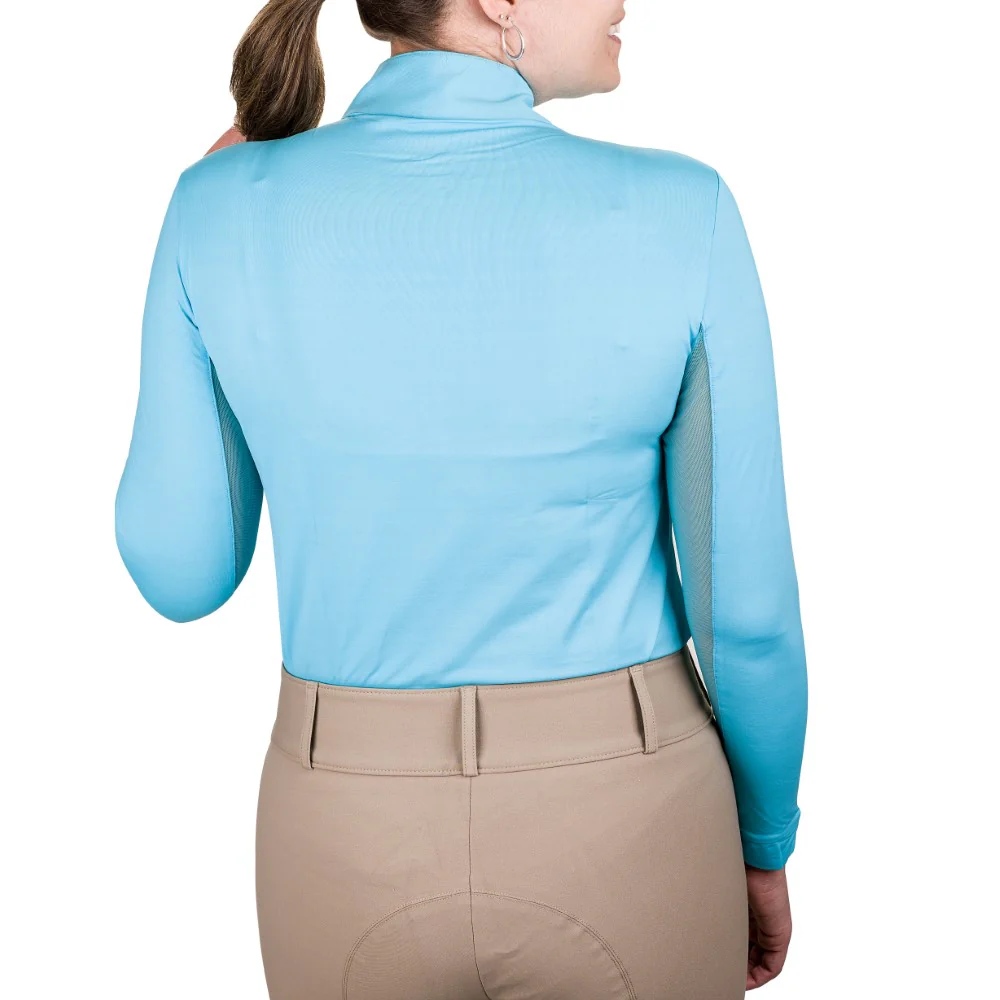 The Tailored Sportsman Ladies ICEFIL Long Sleeve Sun Shirt - Image 10