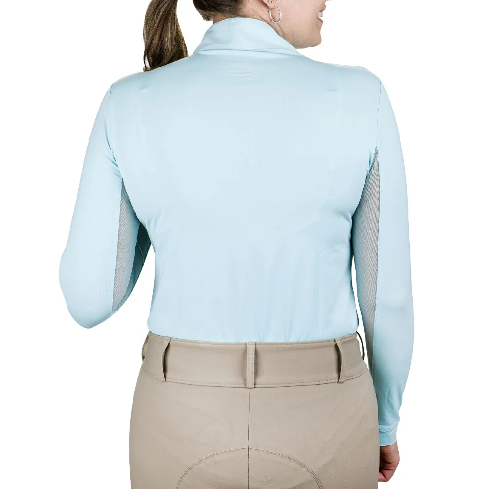 The Tailored Sportsman Ladies ICEFIL Long Sleeve Sun Shirt - Image 8