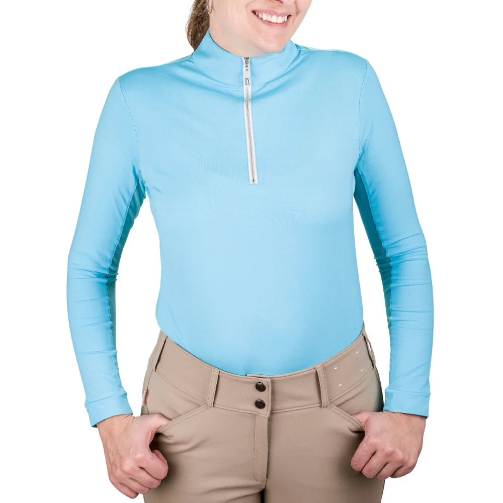 The Tailored Sportsman Ladies ICEFIL Long Sleeve Sun Shirt - Image 9