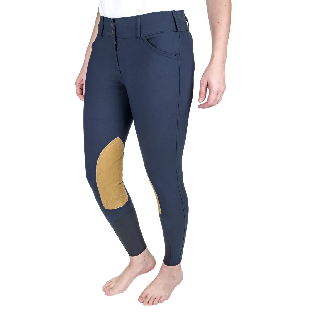 The Tailored Sportsman Ladies Low-Rise Boot Sock Front Zip Breech - Image 2
