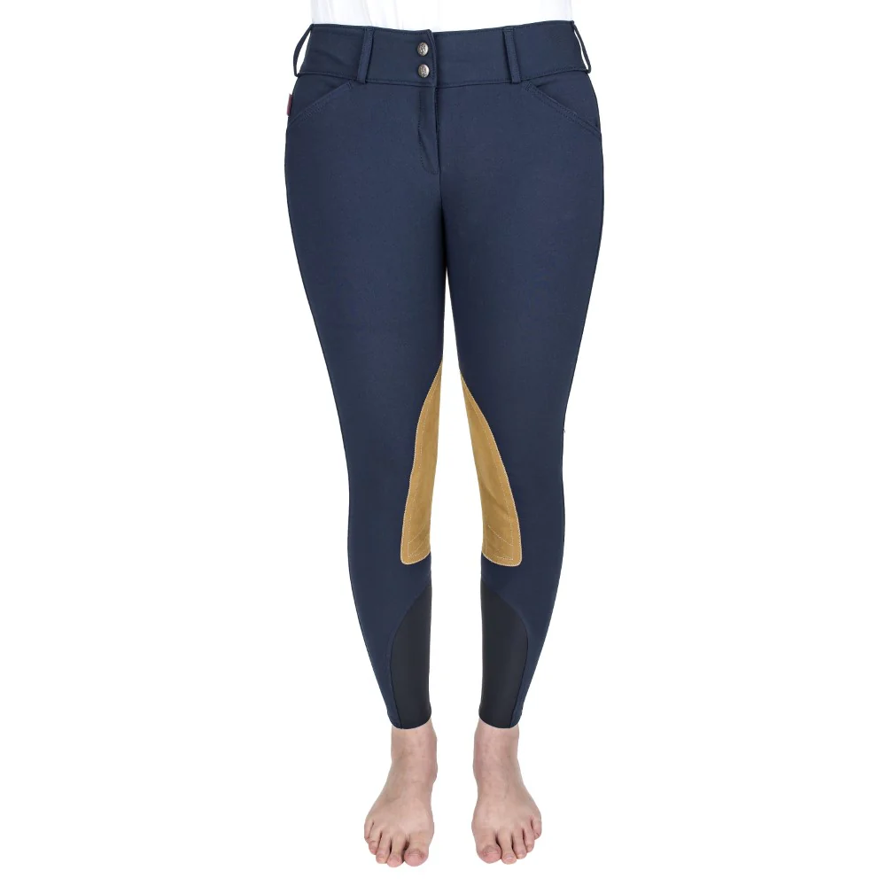 The Tailored Sportsman Ladies Low-Rise Boot Sock Front Zip Breech - Image 3